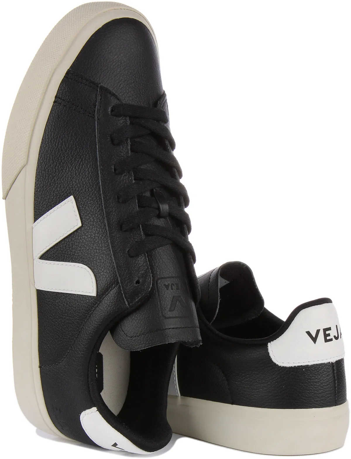 Veja Campo Chromefree In Black White For Women