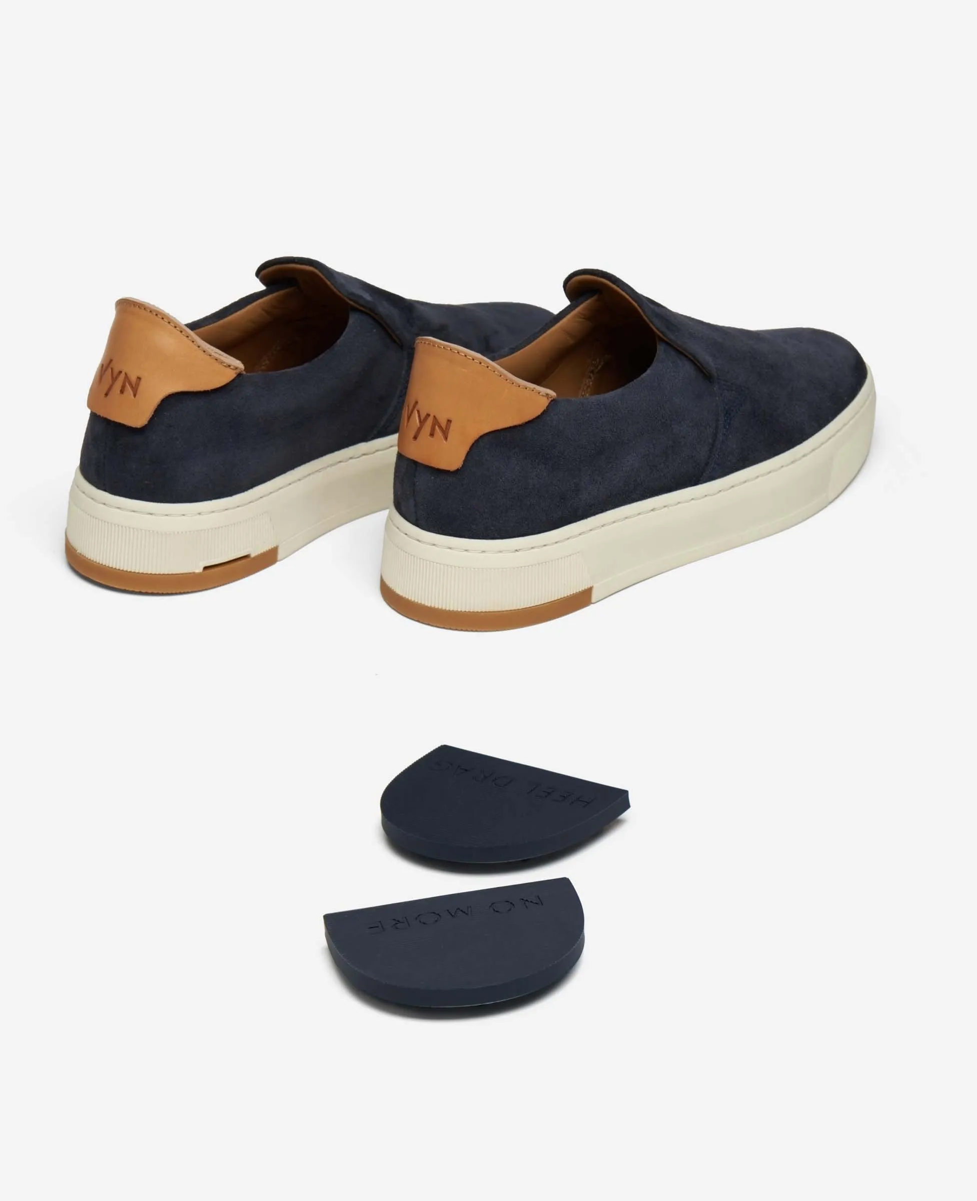 VYN Suede Slip On Trainers