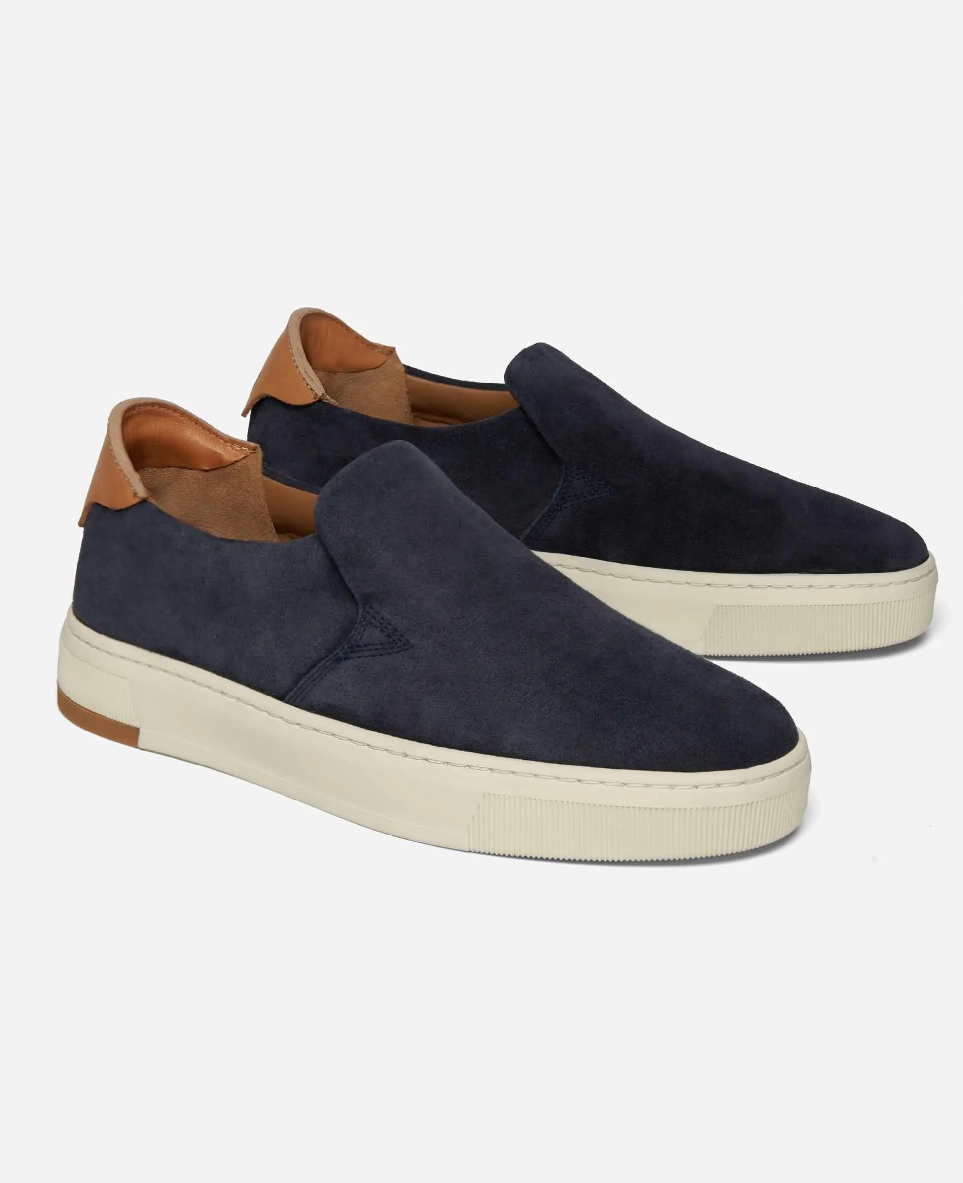 VYN Suede Slip On Trainers