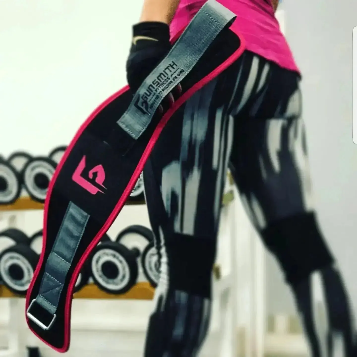 Womans Neoprene Weight Lifting Belt