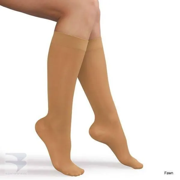 Womens Knee High Compression Stocking (15-20 mm Hg Compression)