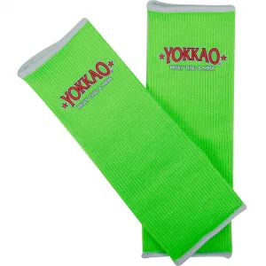 YOKKAO ANKLE GUARDS NEON GREEN