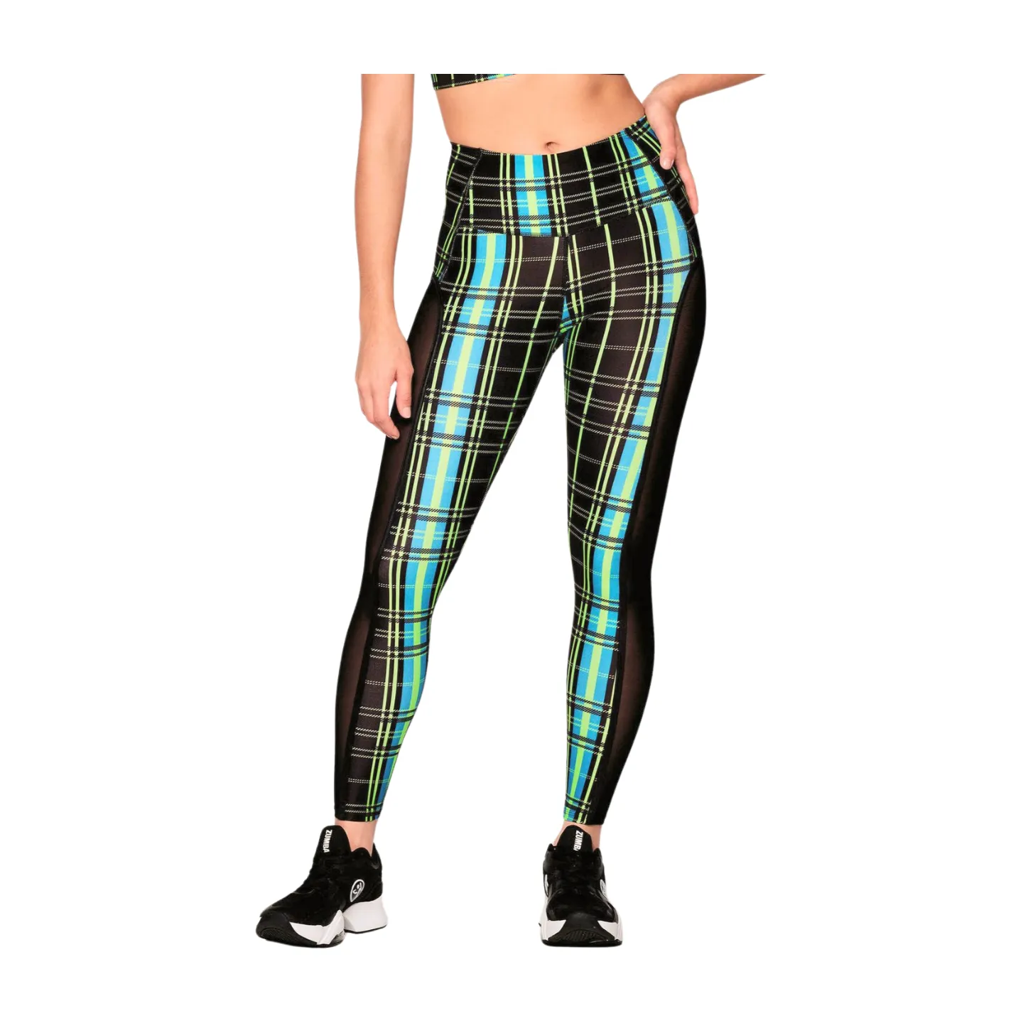 Zumba Rock Out High Waisted Ankle Leggings