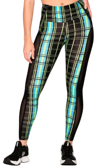 Zumba Rock Out High Waisted Ankle Leggings